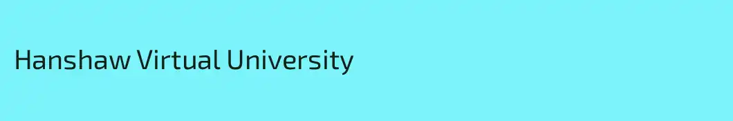 Hanshaw Virtual University